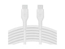 Belkin BoostCharge Flex 9.8' 60W USB-C to USB-C Cable, White