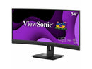 ViewSonic VG3456CA 34" 21:9 4K UWQHD 100Hz USB-C Docking Curved IPS LED Monitor