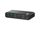 Belkin 4:2 DisplayPort MultiClave Secure KVM Switch with CAC - 4K - 3840x2160 -