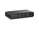Belkin 4:2 DisplayPort MultiClave Secure KVM Switch with CAC - 4K - 3840x2160 -