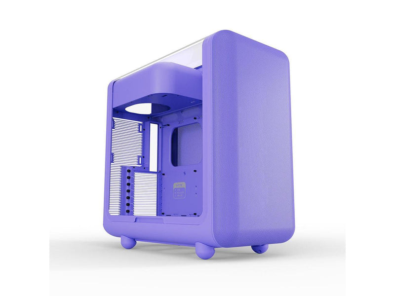 HYTE CS-HYTE-X50G-TM Purple ABS / Steel / Tempered Glass ATX Mid Tower Case