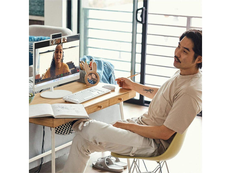 HP 24-cr0210 23.8" Full HD All-in-One Touchscreen Desktop Computer, AMD Athlon