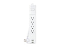 CyberPower P406U Home Office 4 Outlet Surge Protector with 500 J Surge