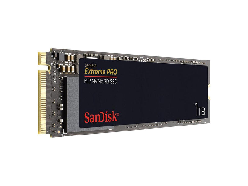 SanDisk Extreme PRO M.2 PCIe NVMe 3D 1TB Internal Solid State Drive