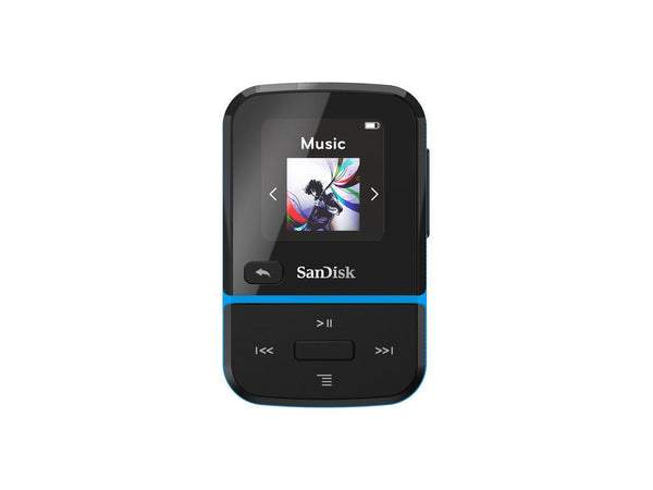 SanDisk Clip Sport Go 32 GB Flash MP3 Player - Blue