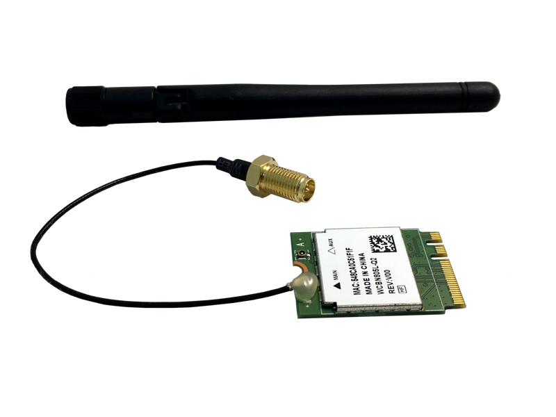 BrightSign Series 3 WiFi/Bluestooth Module add-on.  Allows you to connect via