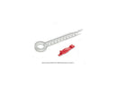TAA GigaTrue 3 CAT6A 650-MHz Patch Cable (F/UTP), Slimline, Lockable, Blue,
