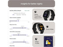 Fitbit Versa 4 Fitness Smartwatch, Black / Graphite Aluminum | FB523BKBK-US