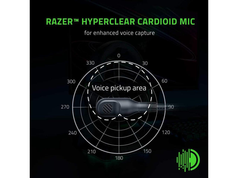 Razer BlackShark V2 X Gaming Headset: 7.1 Surround Sound Capable - 50mm Drivers