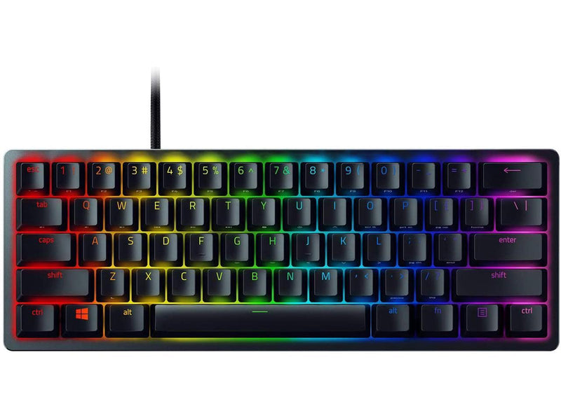 Razer Huntsman Mini 60% Gaming Keyboard: Fastest Keyboard Switches Ever - Linear