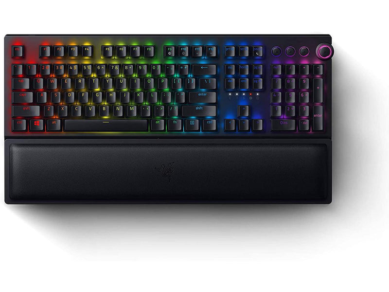 Razer BlackWidow V3 Pro Mechanical Wireless Gaming Keyboard: Green Mechanical