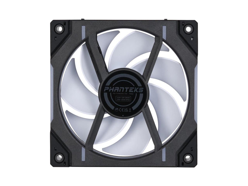 Phanteks D30-120 DRGB PWM FAN, Premium D-RGB Performance Fan, ARGB/DRGB