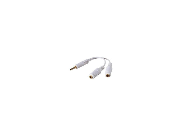 4XEM 3.5mm Mini Jack Headphone Splitter Cable For iPhone/iPod/Audio Devices