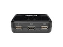 Tripp Lite 2-Port KVM Switch w/ HDMI USB Audio Cables Peripheral Sharing