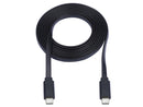 Tripp Lite USB-C to USB-C Cable M/M Black 6 ft. (1.8 m)