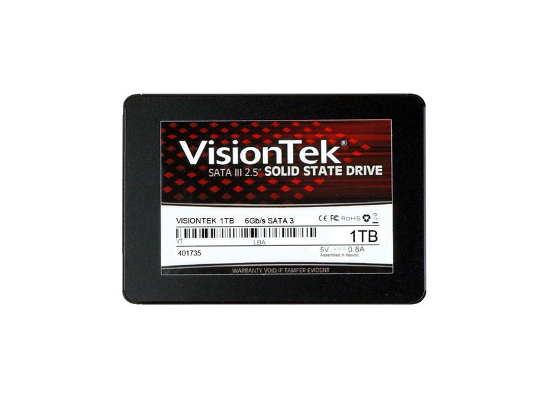 VisionTek Pro 2.5" 1TB SATA III 3D TLC Internal Solid State Drive (SSD) 901169