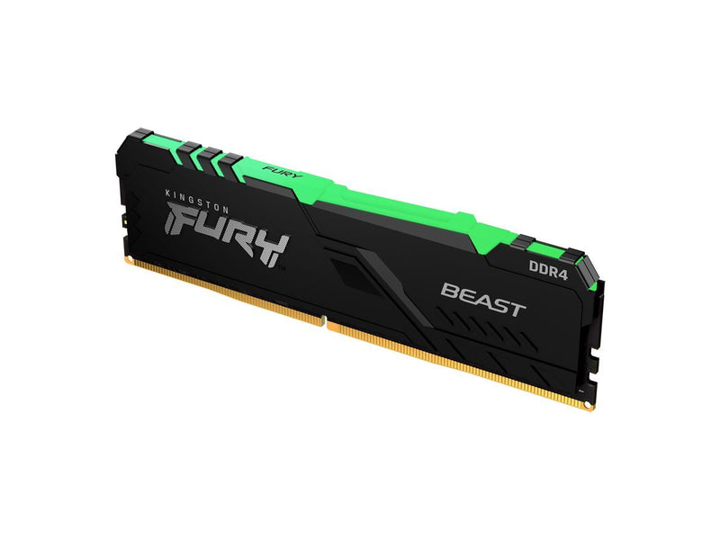 32GB Kingston Technology FURY Beast RGB 3200MHz DDR4 Memory Module (1 x 32GB)