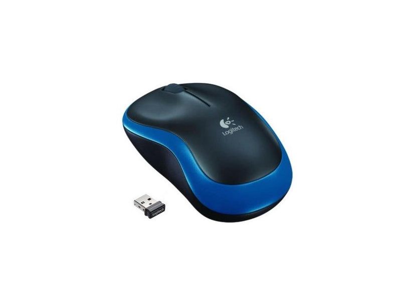 Logitech M185 Wireless Mouse, 2.4GHz with USB Mini Receiver, 12-Month Battery