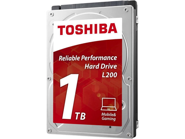 1TB Toshiba L200 2.5-inch SATA III Internal Laptop Hard Drive 5400rpm 8MB Cache