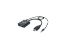 Manhattan Hdmi Male To Vga Female Converter With Audio And Optional Usb Micro-B