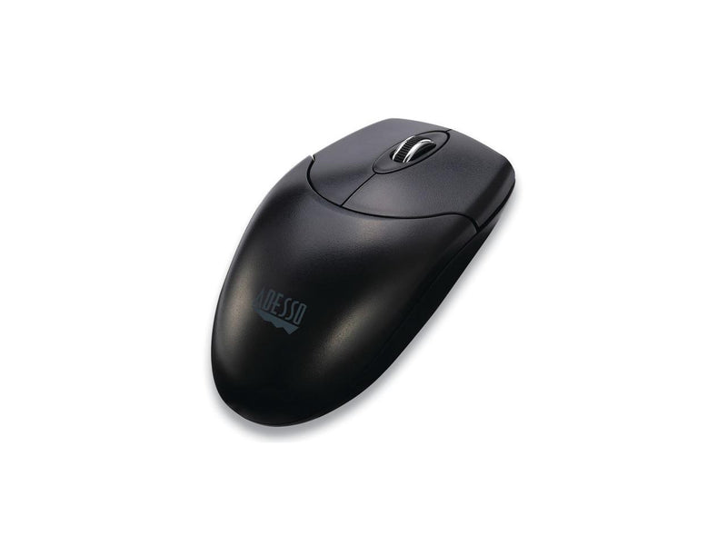 Adesso M60 Antimicrobial 2.4GHz Wireless Optical Mouse With Metal Scroll Wheel