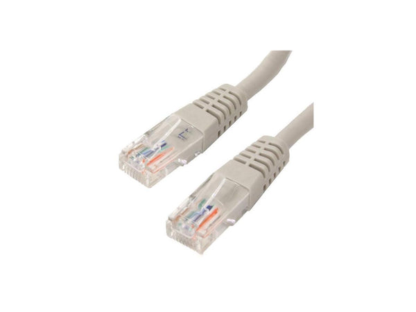 4XEM 4XC6PATCH25GR 25 ft. Cat 6 Grey Cat6 Grey Molded RJ45 UTP Patch Cable