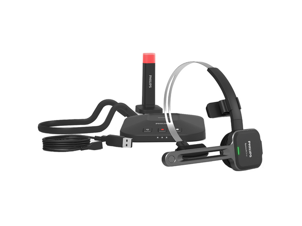 Philips SpeechOne PSM6300 Wireless Dictation Headset