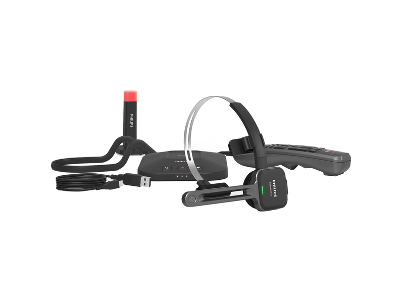 Philips SpeechOne PSM6500 Wireless Dictation Headset