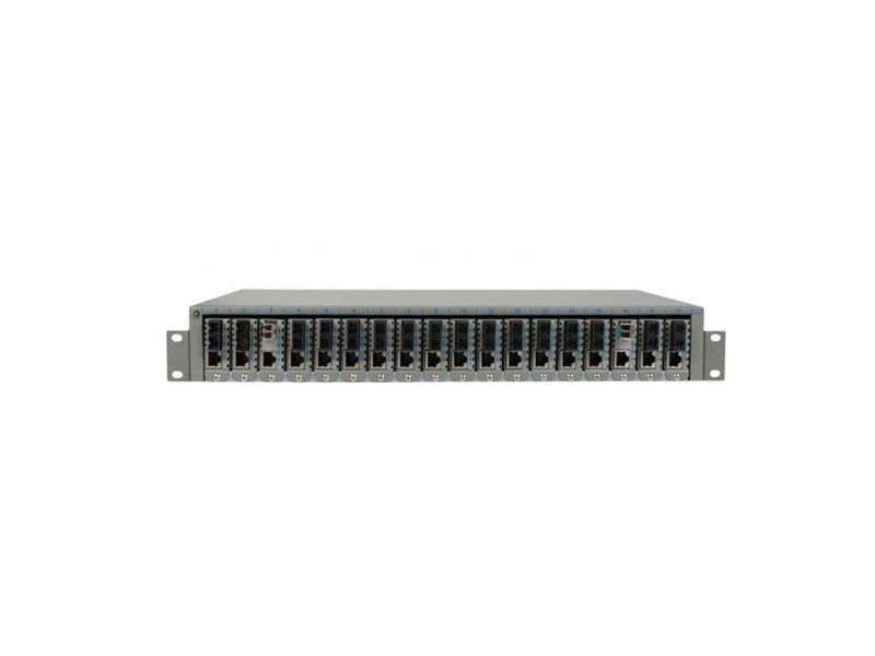 Omnitron miConverter 18-Module AC Powered Chassis