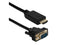 QVS 3ft HDMI to VGA Video Converter Cable