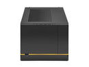 SG14B,Black,Small form factor chassis ,Plast front Panel,Steel body,  (15.25" or