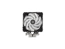 Dual tower CPU cooler with 6 heat-pipes and dual 120mm ARGB fans