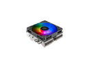 Horizontal CPU cooler with 4 heat-pipes and 92mm PWM ARGB fan