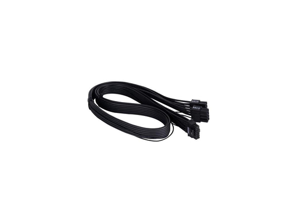 2 x EPS 8 pin (PSU) to 12+4 pin (GPU) 12VHPWR PCIe Gen5 cable