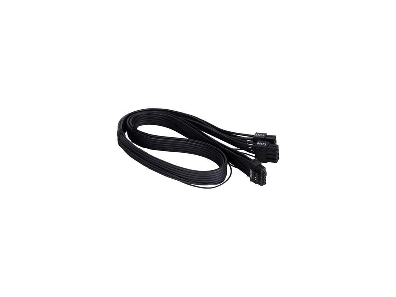 2 x EPS 8 pin (PSU) to 12+4 pin (GPU) 12VHPWR PCIe Gen5 cable