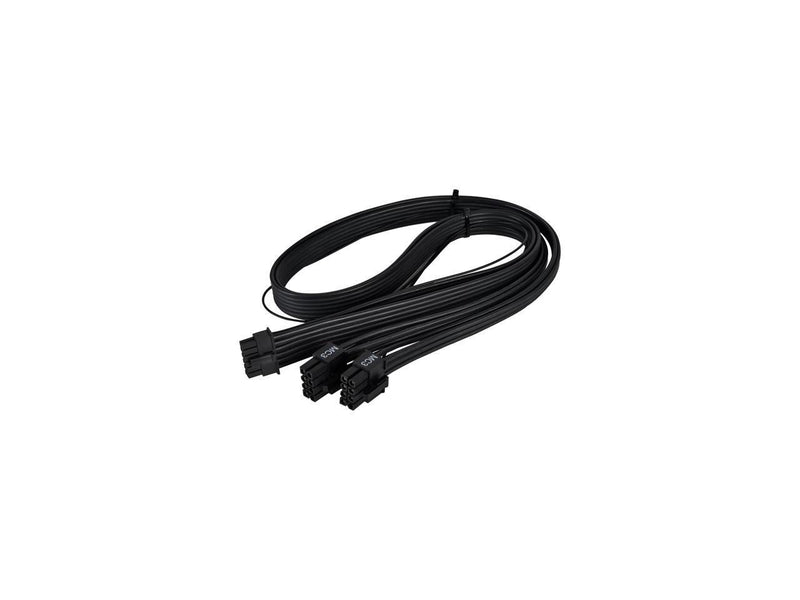 2 x EPS 8 pin (PSU) to 12+4 pin (GPU) 12VHPWR PCIe Gen5 cable