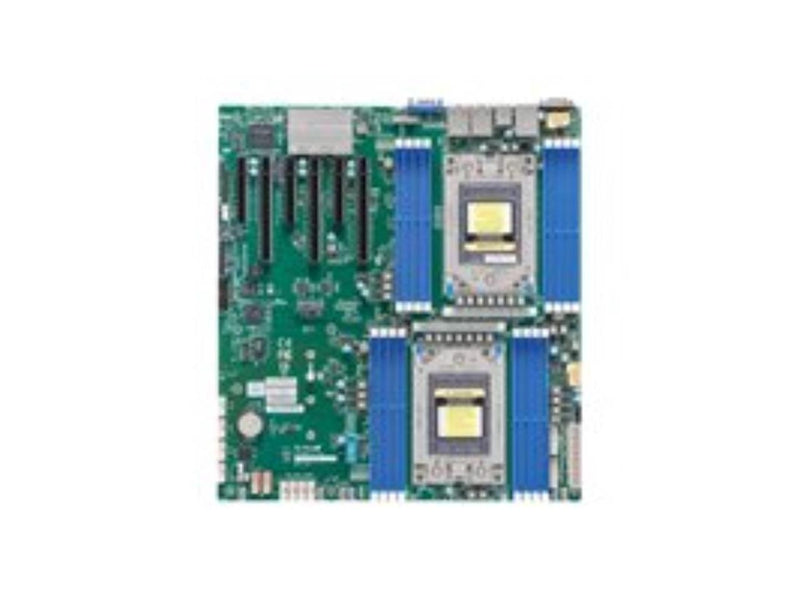 SUPERMICRO H12DSi-NT6 - Motherboard - extended ATX - Socket SP3 - 2 CPUs