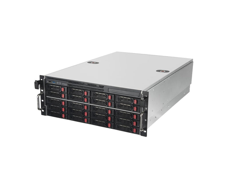 Silverstone 4U 20-bay 2.5" / 3.5" HDD / SSD rackmount storage server chassis