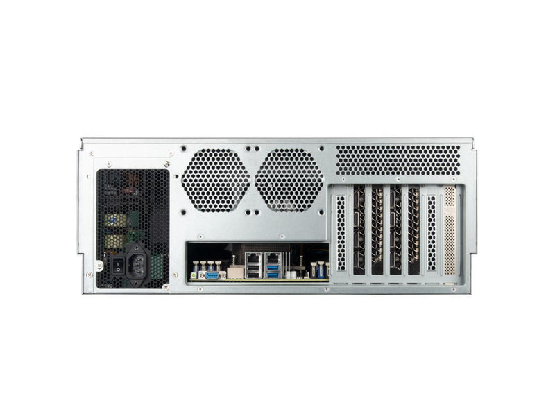 Silverstone 4U 20-bay 2.5" / 3.5" HDD / SSD rackmount storage server chassis