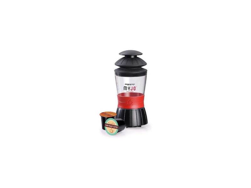 PRESTO 02835 MyJo Single Cup Coffee Maker, Red