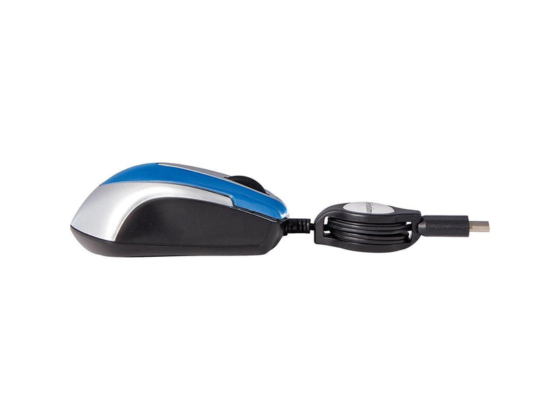 Verbatim USB-C Mini Optical Travel Mouse-Blue