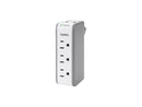 Belkin SurgePlus 2-Port USB Swivel Charger w/ 3 AC Outlets (10 Watts, Combined)