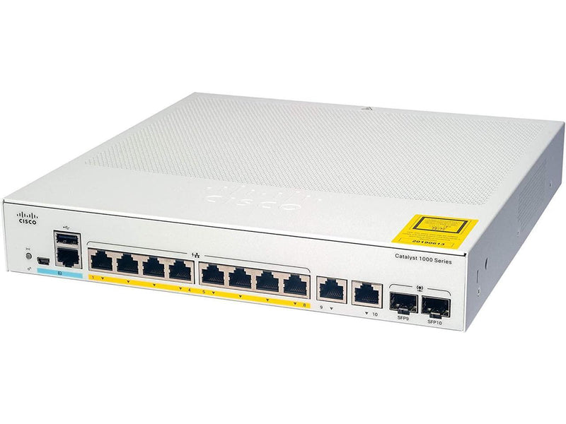 Cisco - C1000-16T-E-2G-L - Cisco Catalyst C1000-16T Ethernet Switch - 16 Ports -