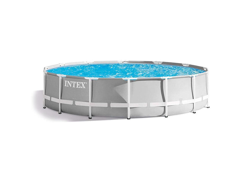 Intex 26711EH 12 foot x 30 inch Prism Frame Above Ground Swimming Pool with Pump