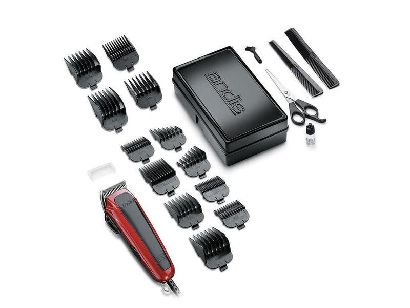 Andis 75360 Adjustable Blade Clipper Easy Cut 20-Piece Haircutting Kit