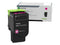 LEXMARK 78C0XMG GSA MAGENTA EXTRA HIGH YIELD RETURN PROGRAMME TONER CARTRIDGE