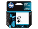 HP 67 3YM56AN Inkjet Ink Cartridge Black in Retail Packaging