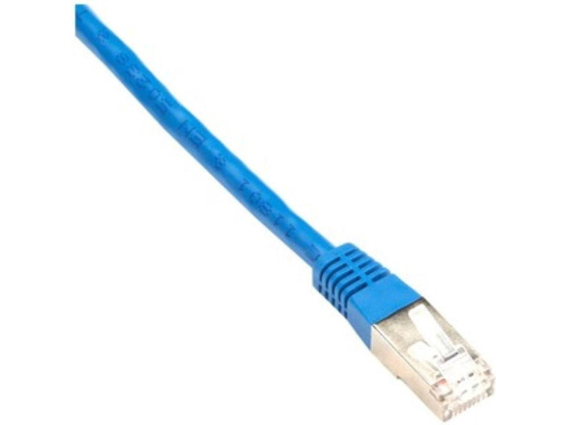 BLACK BOX EVNSL0272BL-0010 CAT6 250MHZ STR SFTP PVC MLD SLM BL 10FT