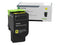 Lexmark Unison Toner Cartridge - Yellow