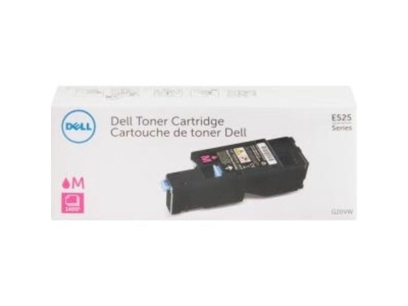 Dell G20VW Original Toner Cartridge - Laser - Standard Yield - Magenta